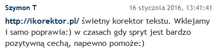 Sprawdzanie pisowni z iKorektor.pl – opinia